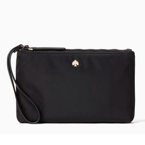 NWOT Kate Spade Jae Black Double Zip Wallet